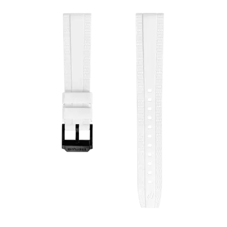 White Diver Pro rubber strap, reference 314S. Link to product details.