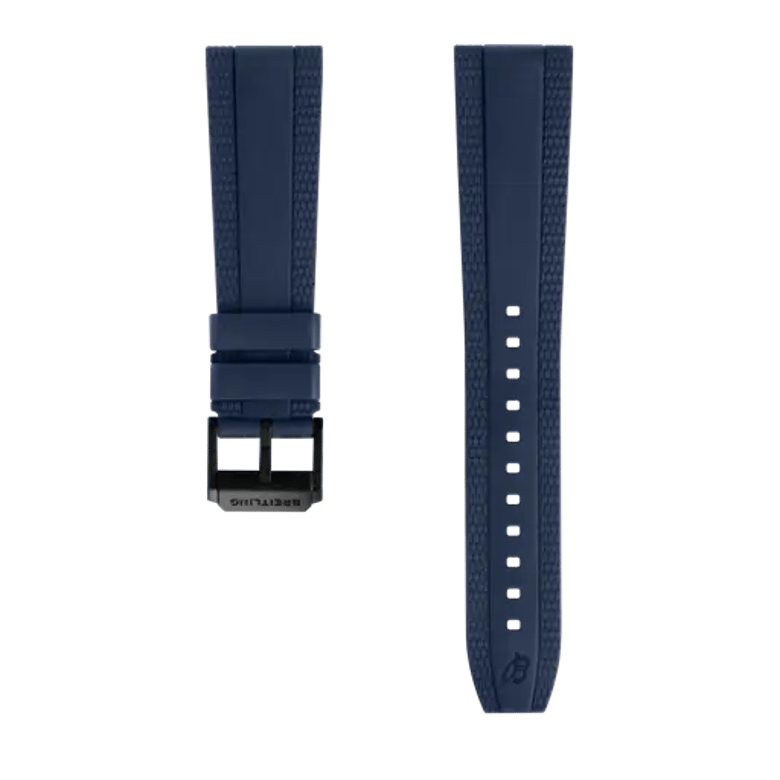 Blue Diver Pro rubber strap, reference 332S. Link to product details.