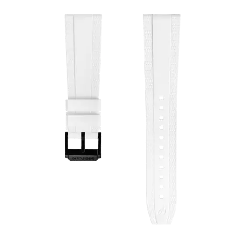 White Diver Pro rubber strap, reference 334S. Link to product details.