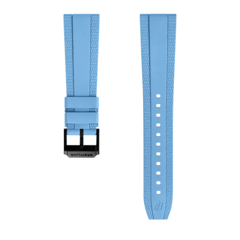 Blue Diver Pro rubber strap, reference 335S. Link to product details.
