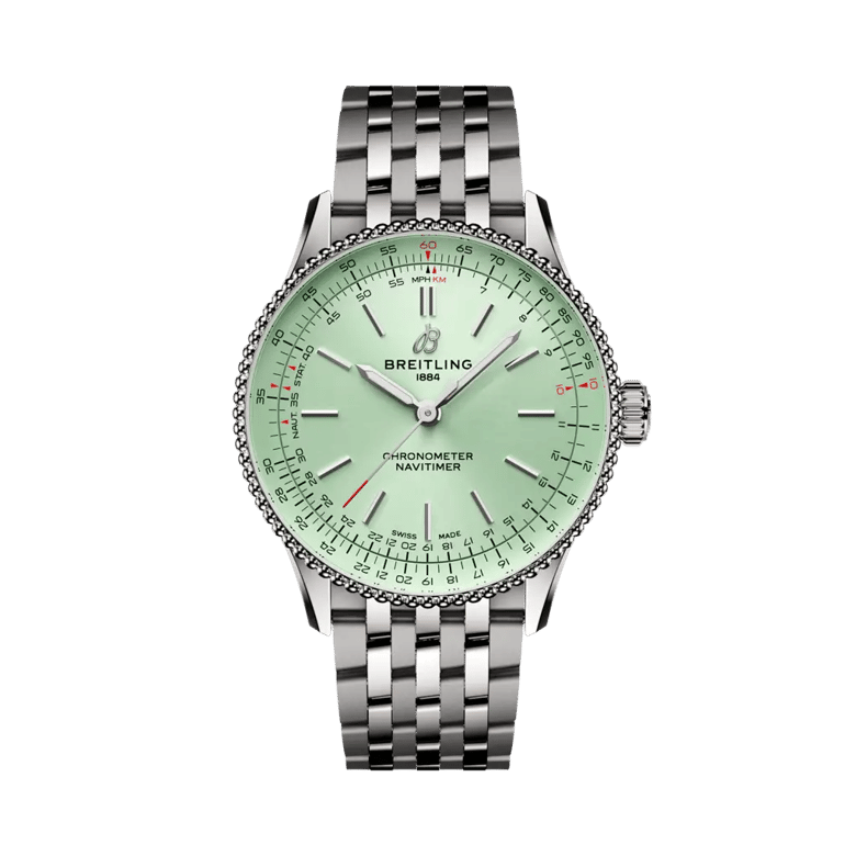 Navitimer Automatic 36, referencia A17327361L1A1. Enlace a detalles del producto.