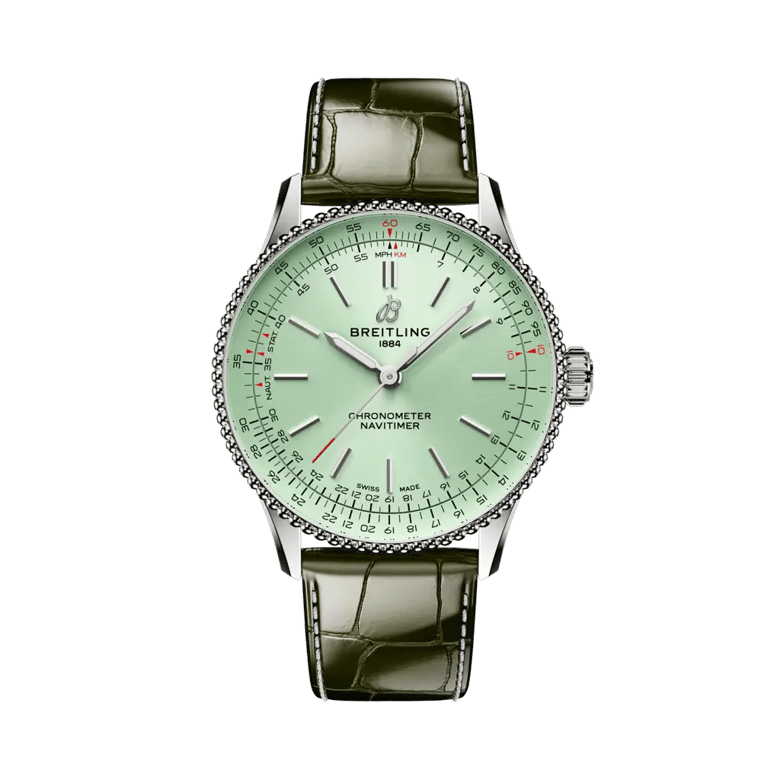 Navitimer Automatic 36自動航空腕錶，貨號 A17327361L1P1。 連結到產品詳細頁。