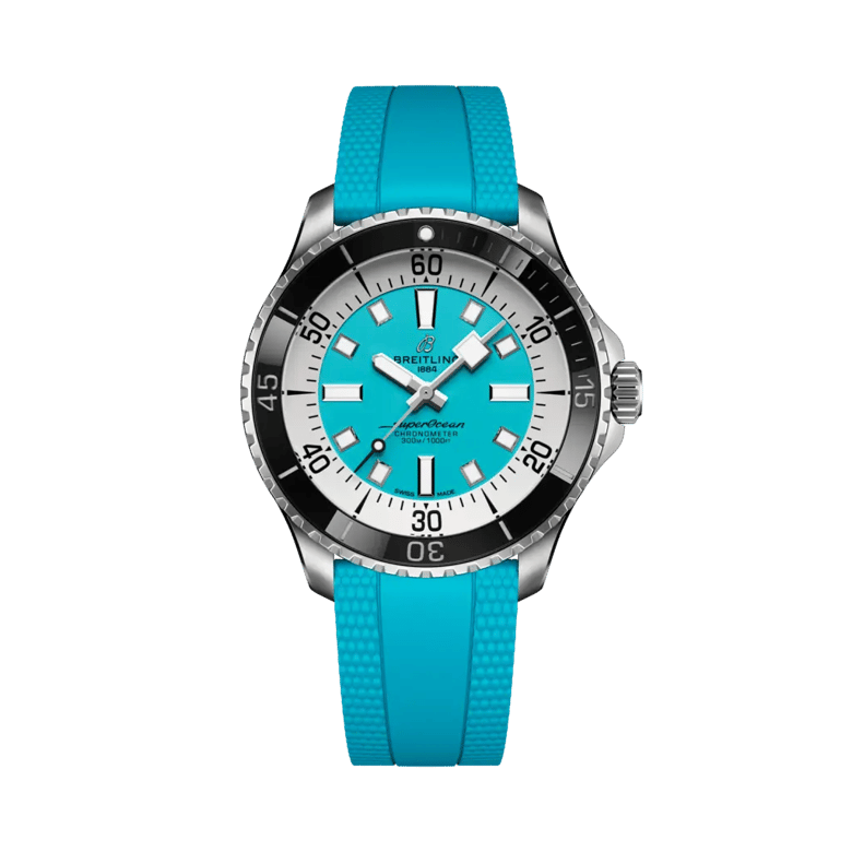 Superocean Automatic 44, reference A17376211L2S2. Link to product details.