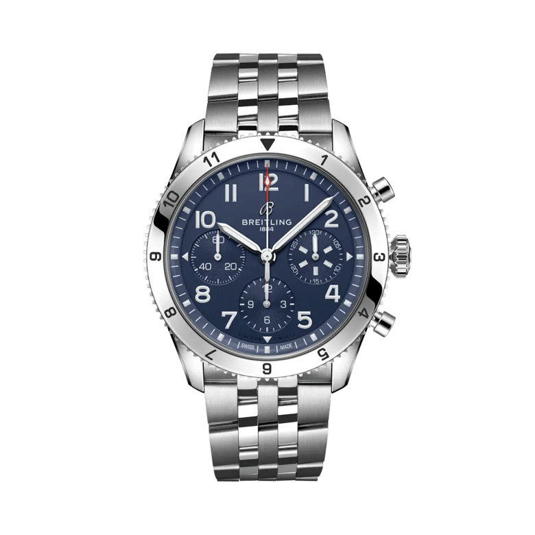 Classic AVI Chronograph 42 Tribute to Vought F4U Corsair, reference A233801A1C1A1. Link to product details.
