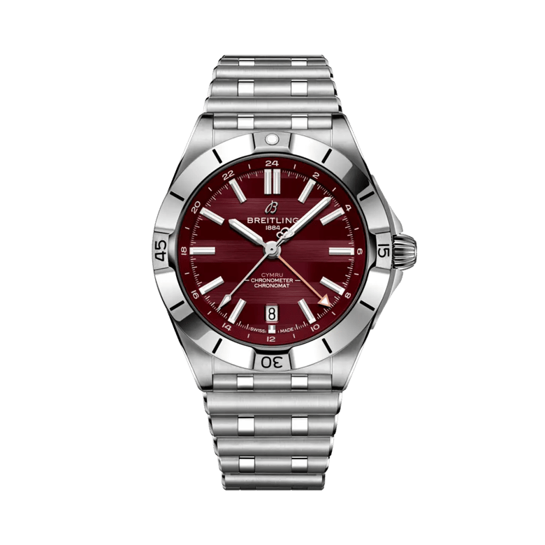 Chronomat Automatic GMT 40 Six Nations Wales, reference A323988B1K1A1. Link to product details.