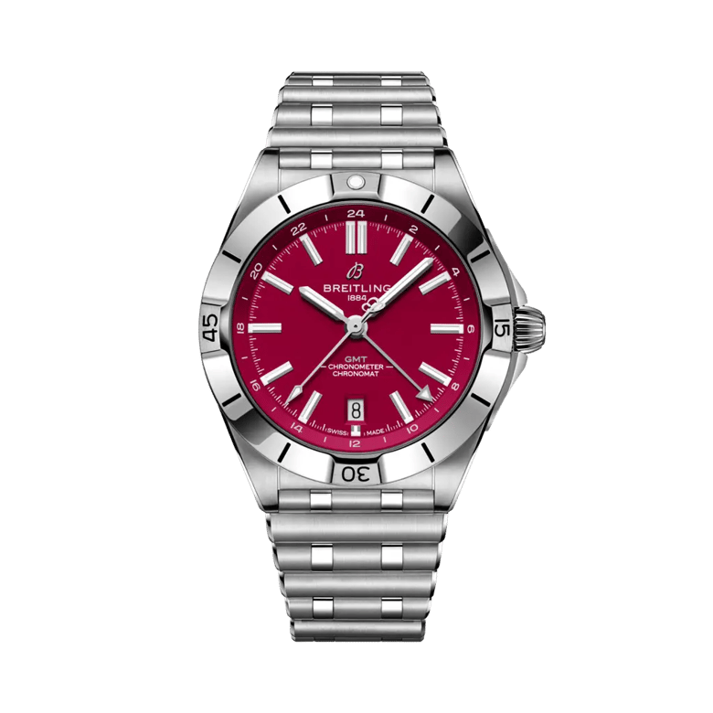 Chronomat Automatic GMT 40 NFL Arizona Cardinals Edition, reference A32398D91K1A1. Link to product details.