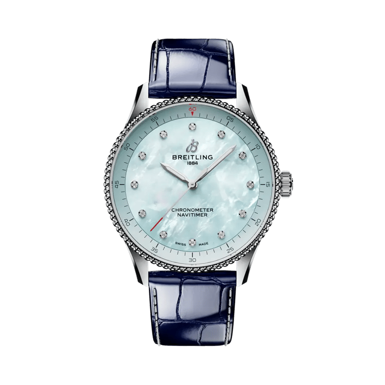 Navitimer 32航空計時腕錶，貨號 A77320171C1P1。 連結到產品詳細頁。