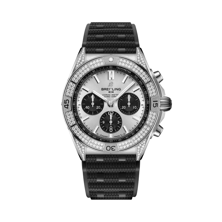 Chronomat B01 42, Referenz AB0134721G1S2. Link zu Produktdetails.