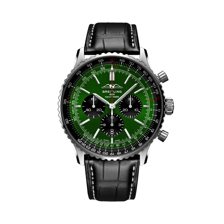 Navitimer B01 Chronograph 46, reference AB0137241L1P1. Link to product details.