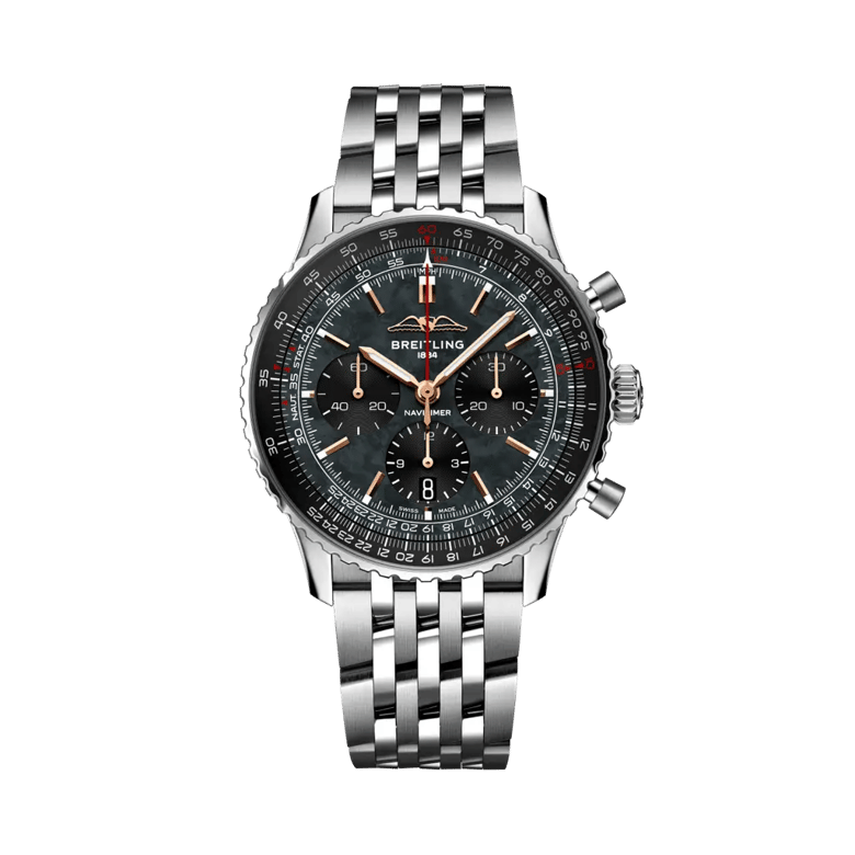 BREITLING ステンレススチール リンクブレスレットAB0138 ナビタイマー B01 クロノグラフ 43 - AB0138241K1P1 | Breitling