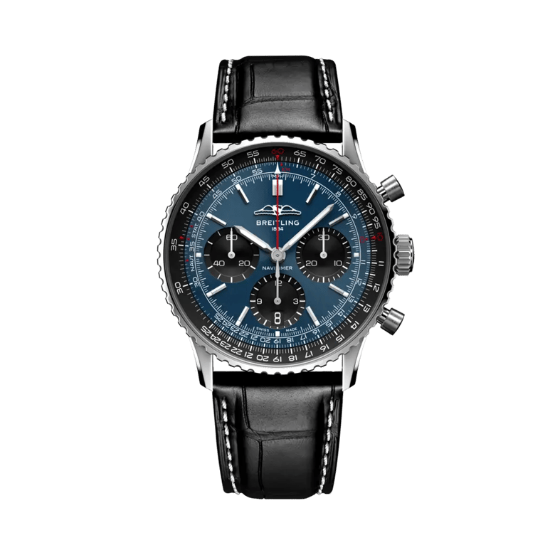 Navitimer B01 Chronograph 41, reference AB0139241C1P1. Link to product details.