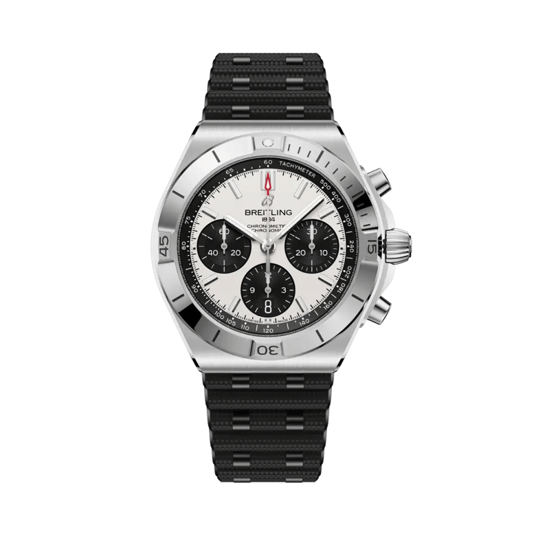 Chronomat B01 Chronograph 42, referencia AB0158101A1S1. Enlace a detalles del producto.