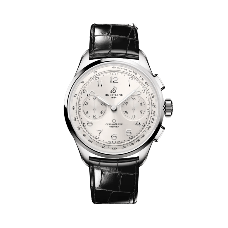 Premier B09 Chronograph 40, reference AB0930371G1P1. Link to product details.
