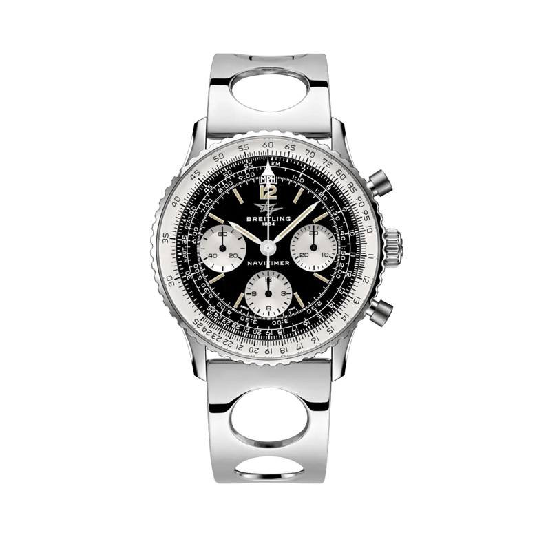 Navitimer B09 Chronograph 41 Miles Davis, reference AB09501A1B1A1. Link to product details.
