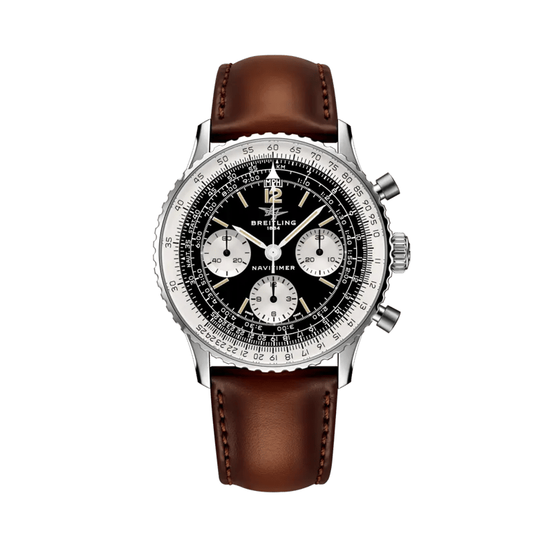 Navitimer B09 Chronograph 41 Miles Davis, reference AB09501A1B1X1. Link to product details.