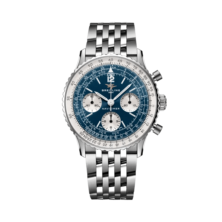 Navitimer B09 Chronograph 41, reference AB0950211C1A1. Link to product details.
