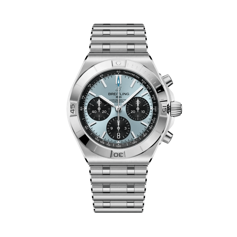 Chronomat B01 Chronograph 42, referencia PB0158101C1A1. Enlace a detalles del producto.