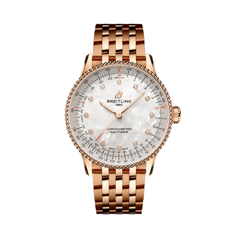 Navitimer Automatic 36自動航空腕錶，貨號 R17327211A1R1。 連結到產品詳細頁。