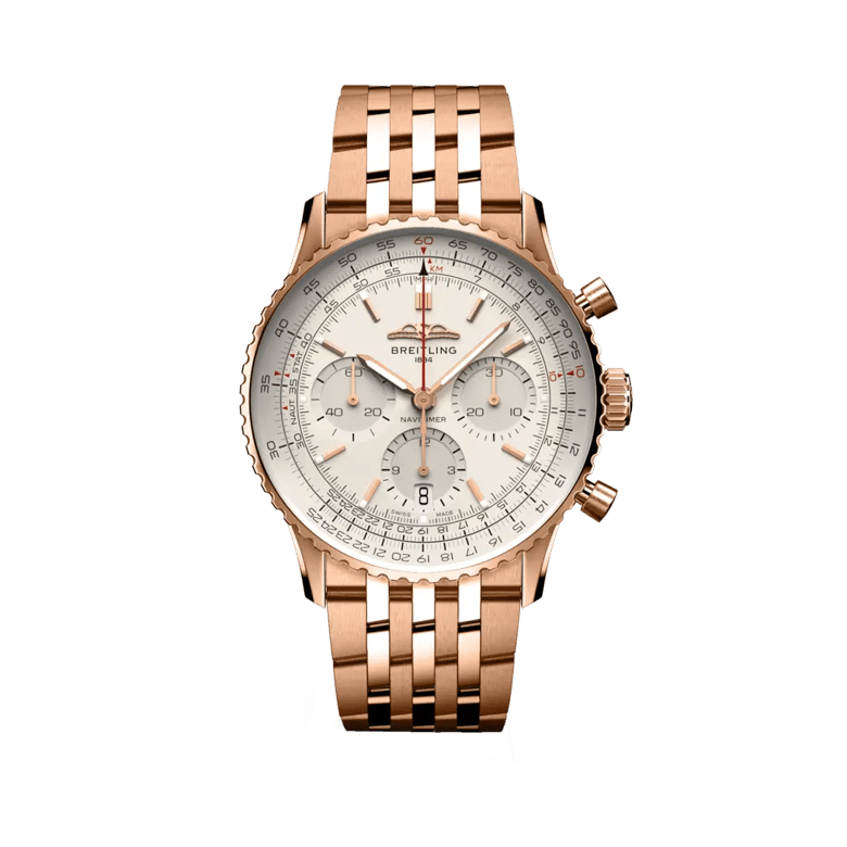 Navitimer B01 Chronograph 41, reference RB0139211G1R1. Link to product details.