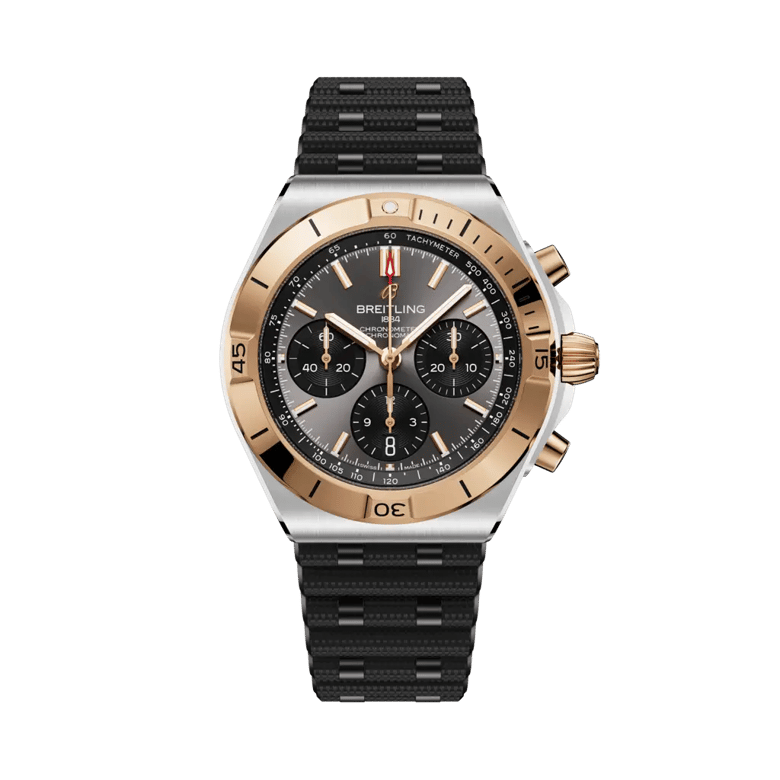Chronomat B01 Chronograph 42, reference UB0158101B1S1. Link to product details.