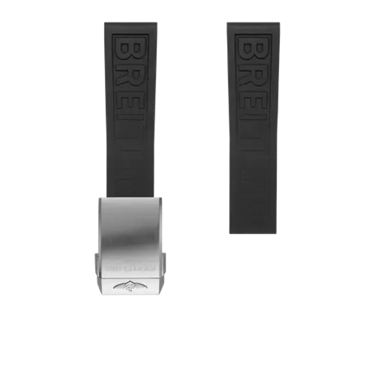 Black Diver Pro rubber strap, reference 151S. Link to product details.