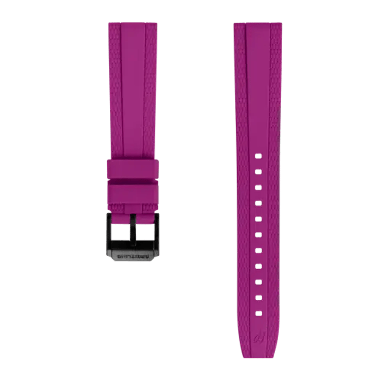 Cinturino in caucciù Diver Pro viola, riferimento 337S. Link ai dettagli del prodotto.