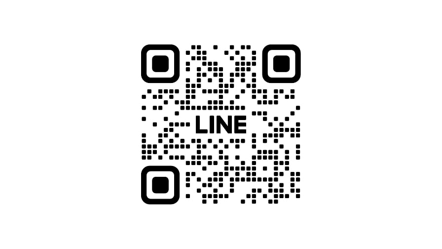 {generated} Black and white QR code with LINE text centered, offering quick access to Breitling digital content or services.