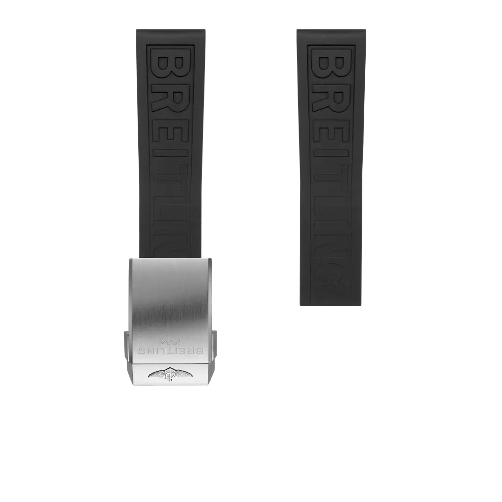 Black Diver Pro rubber strap - 151S - image 1
