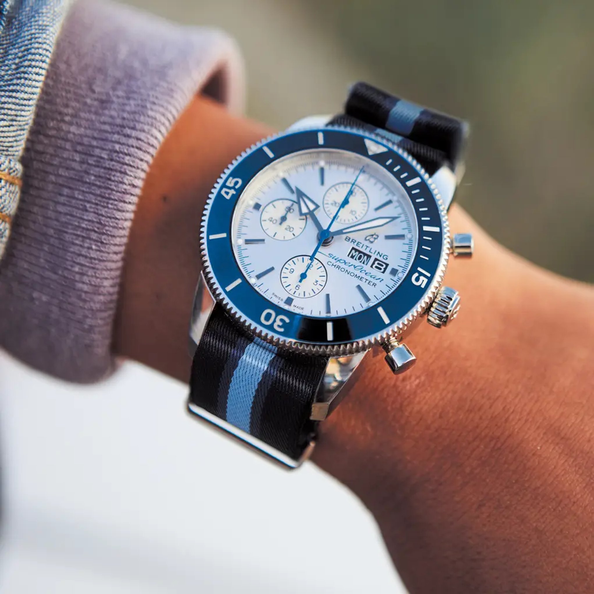Superocean Heritage Chronograph 44 Ocean Conservancy - A133131A1G1W1 - image 5