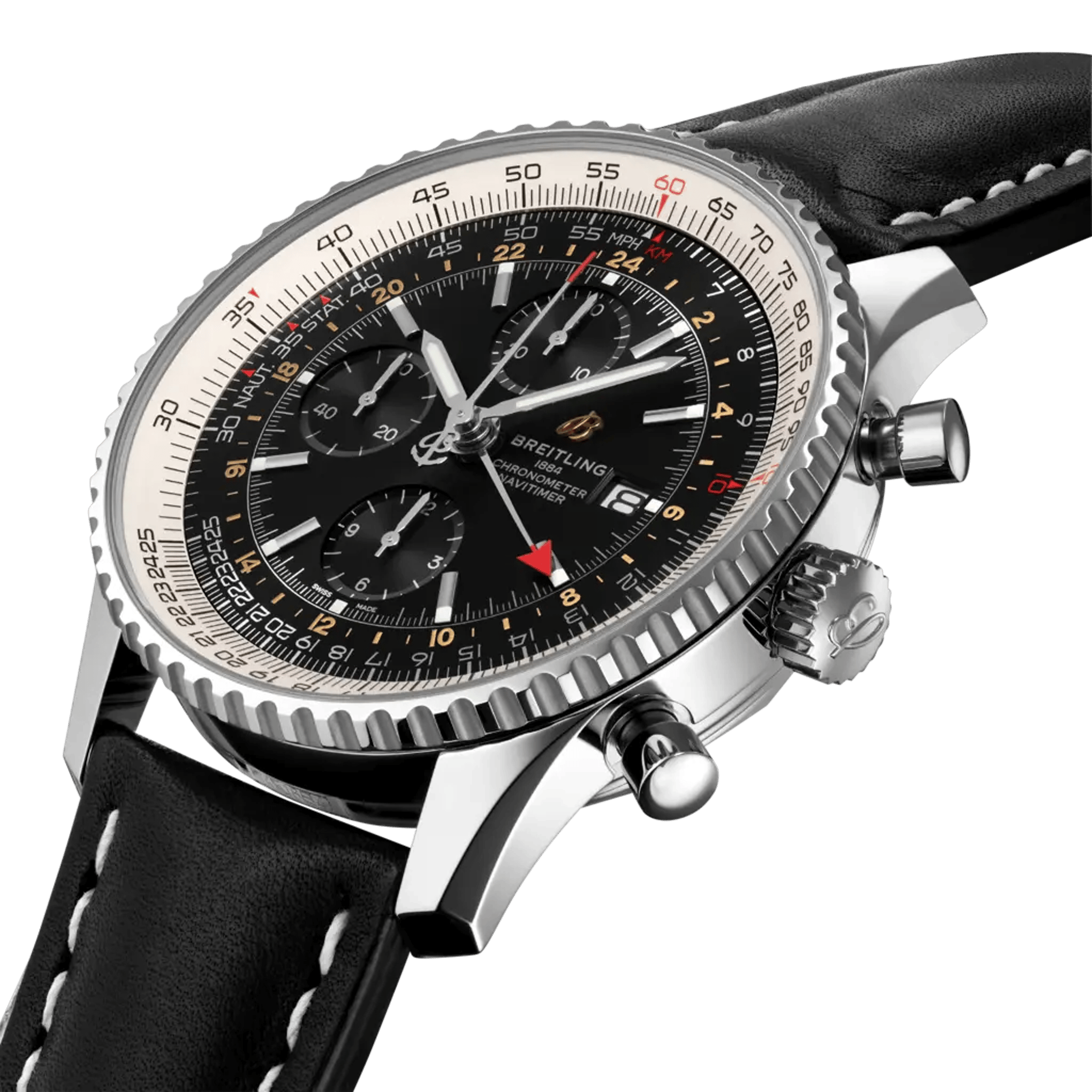 Navitimer Chronograph GMT 46 - A24322121B2X1 - image 2