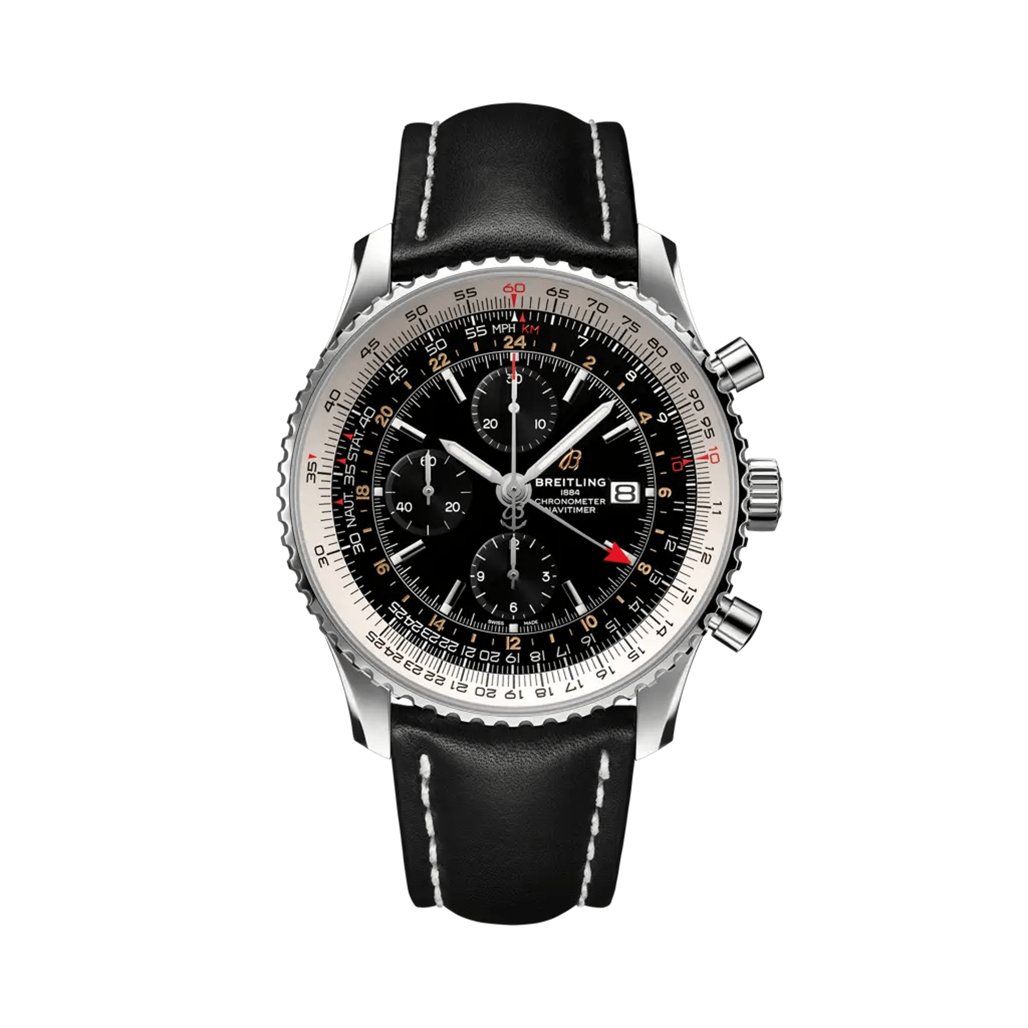 Navitimer Chronograph GMT 46 - A24322121B2X2 - image 1