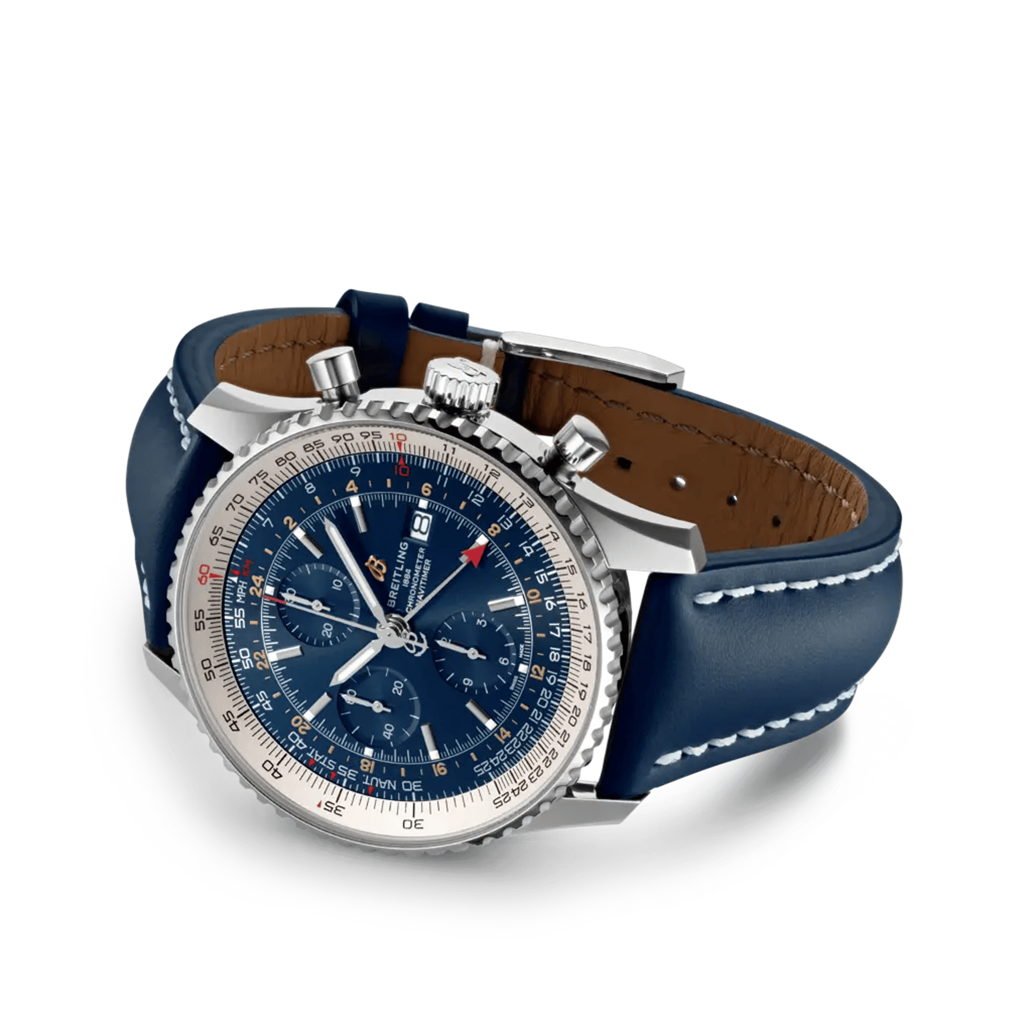 Navitimer Chronograph GMT 46 - A24322121C2X1 - image 3