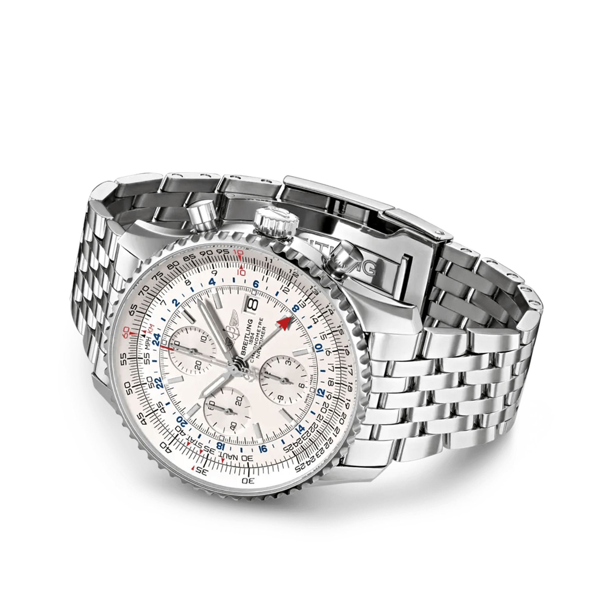 Navitimer Chronograph GMT 46 - A24322121G1A1 - image 3