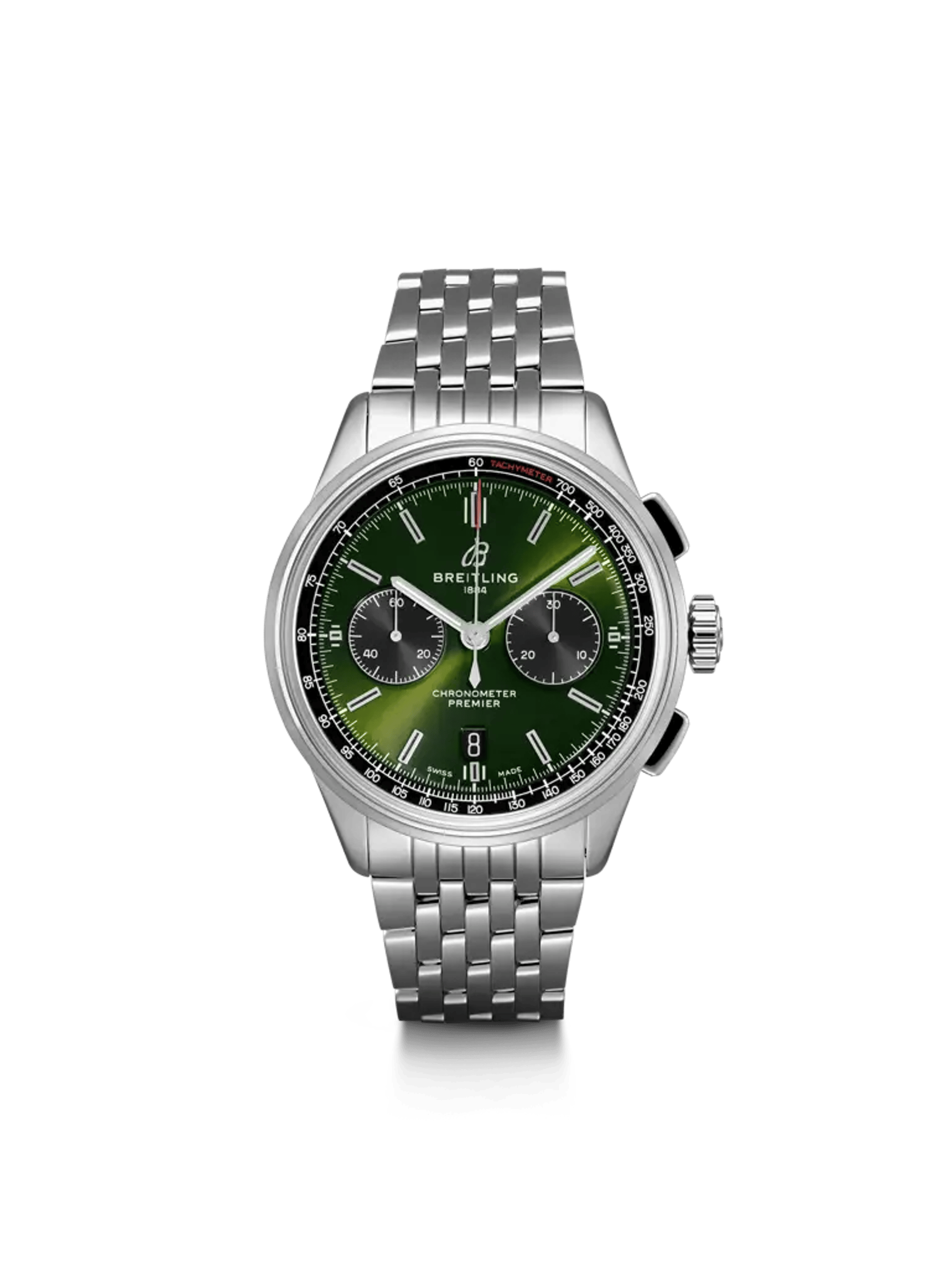 Premier B01 Chronograph 42 Bentley British Racing Green - AB0118A11L1A1 - image 1