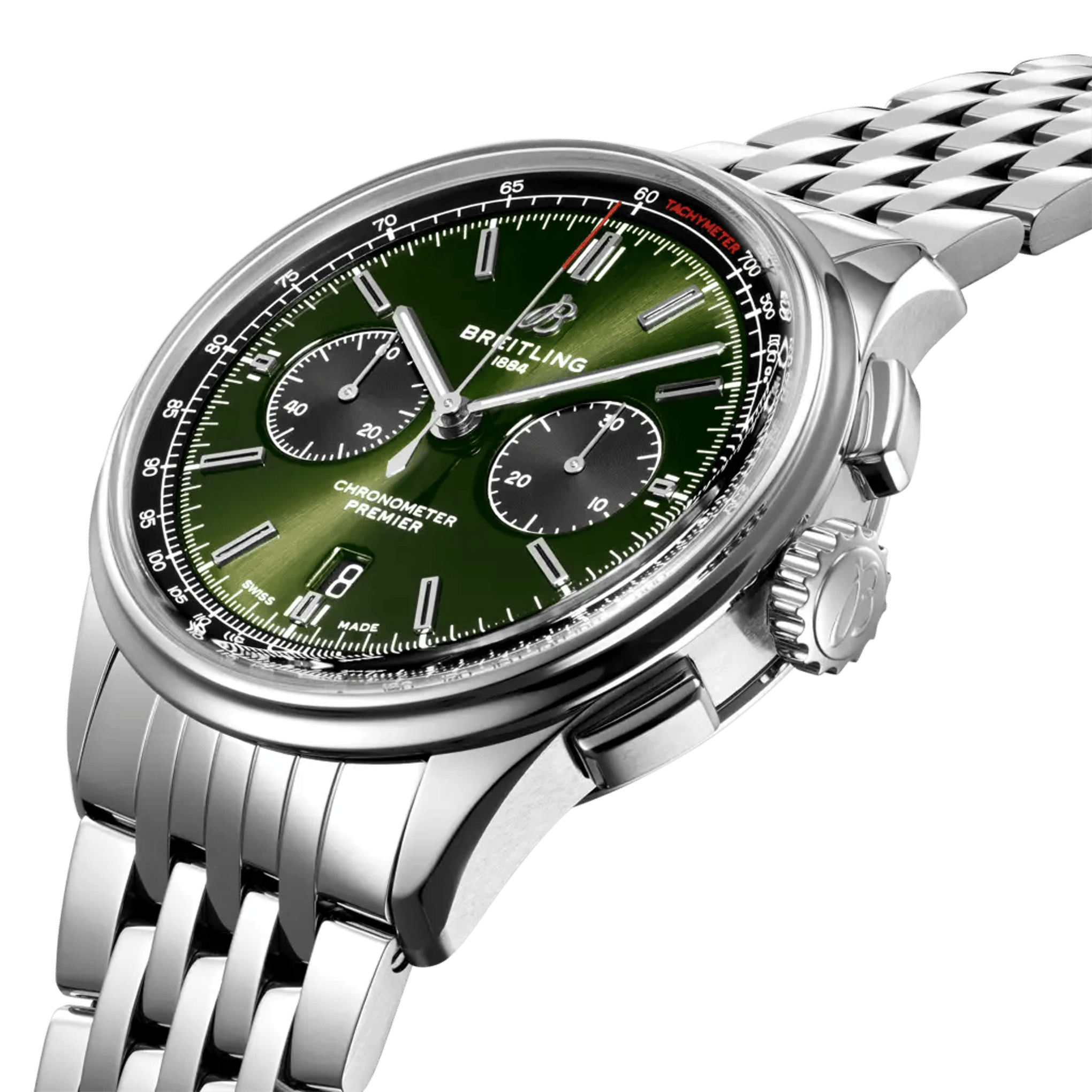 Premier B01 Chronograph 42 Bentley British Racing Green - AB0118A11L1A1 - image 2