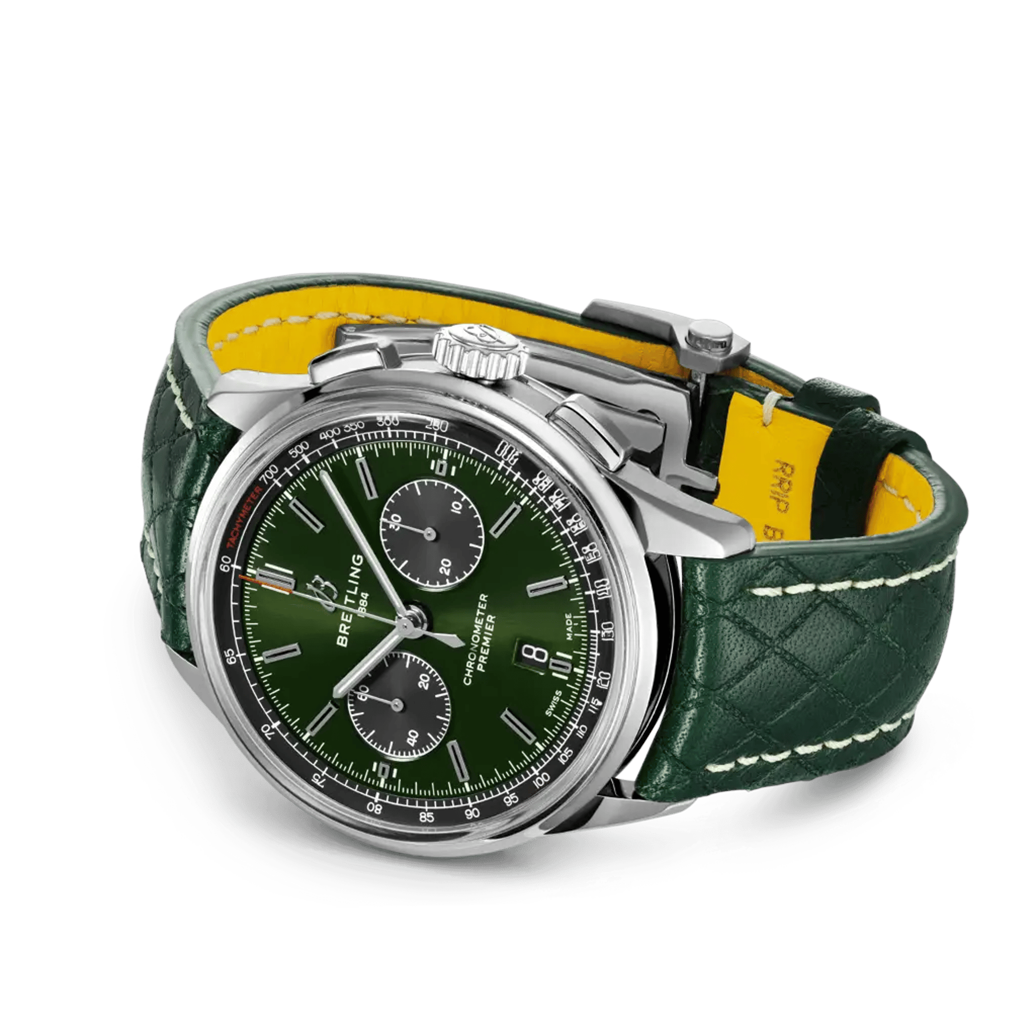 Premier B01 Chronograph 42 Bentley British Racing Green - AB0118A11L1X1 - image 3