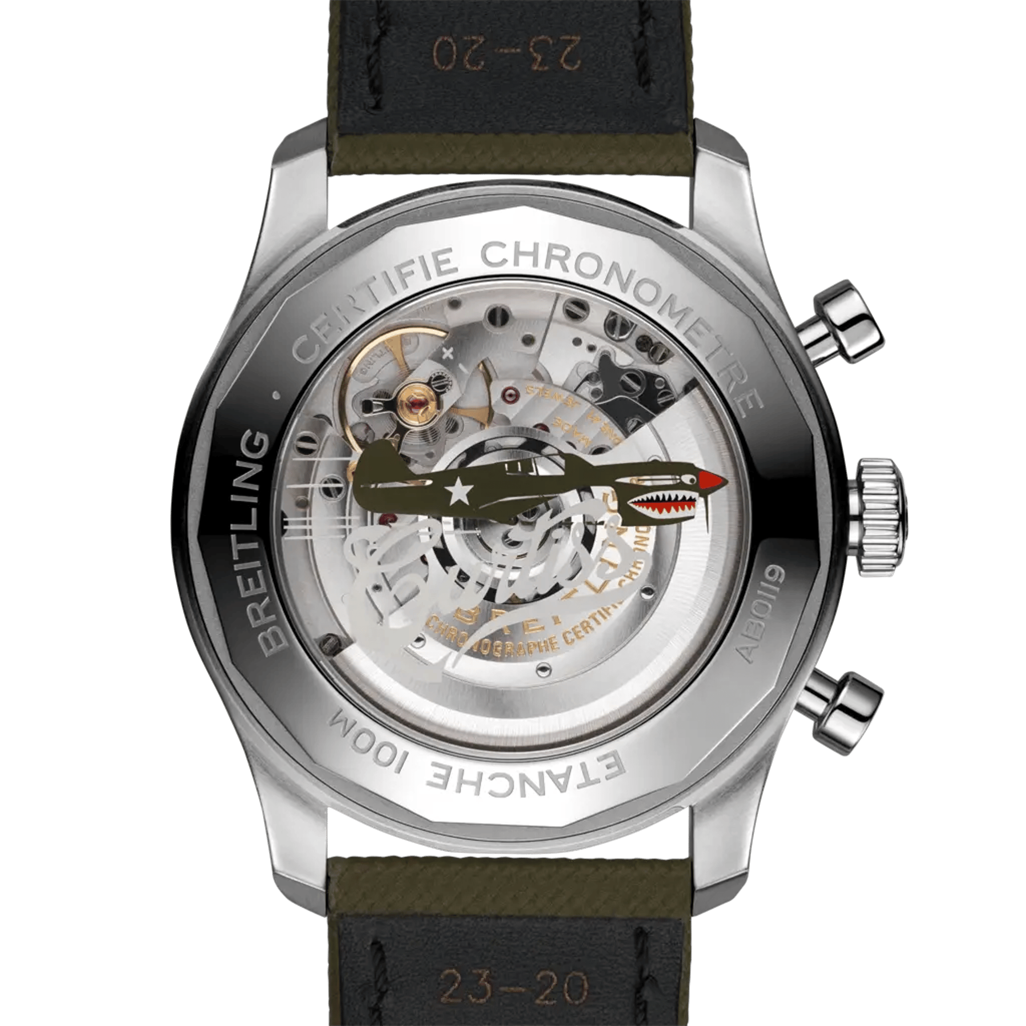 Aviator 8 B01 Chronograph 43 Curtiss Warhawk - AB01192A1L1X1 - image 4