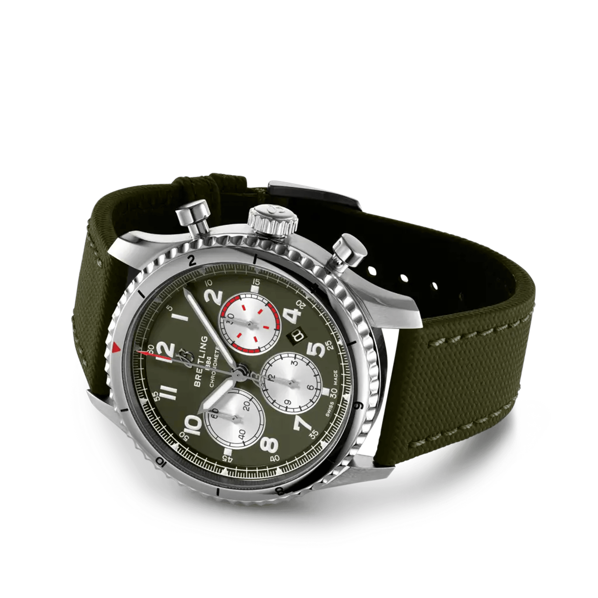Aviator 8 B01 Chronograph 43 Curtiss Warhawk - AB01192A1L1X1 - image 3