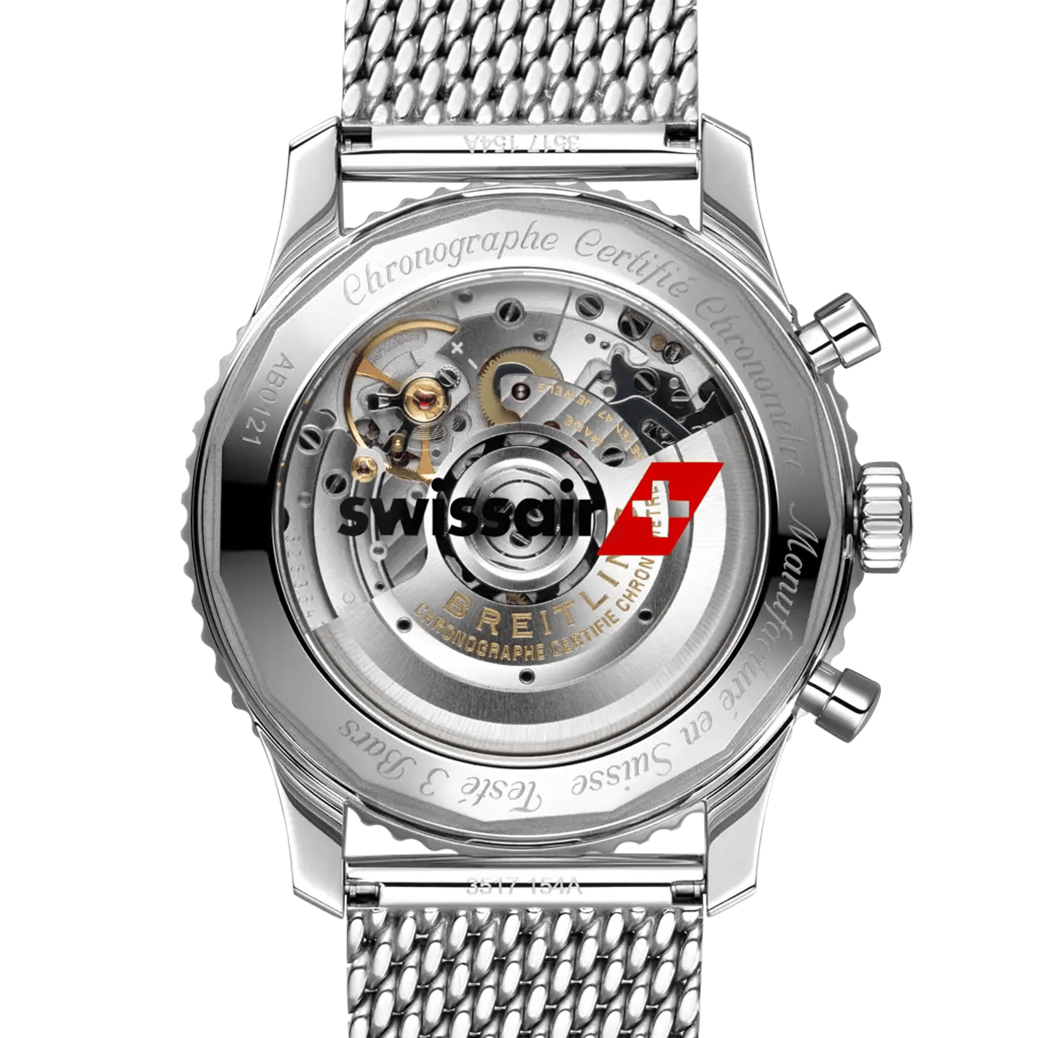 Navitimer B01 Chronograph 43 Swissair - AB01211B1B1A1 - image 4