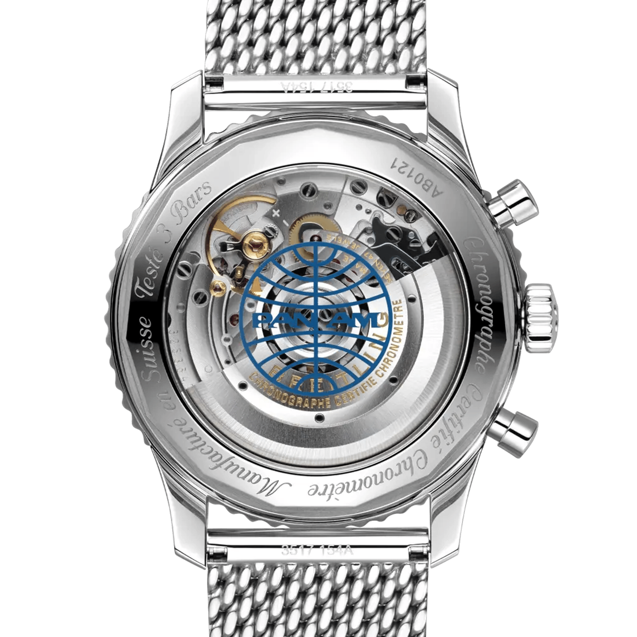 Navitimer B01 Chronograph 43 Pan Am - AB01212B1C1A1 - image 4