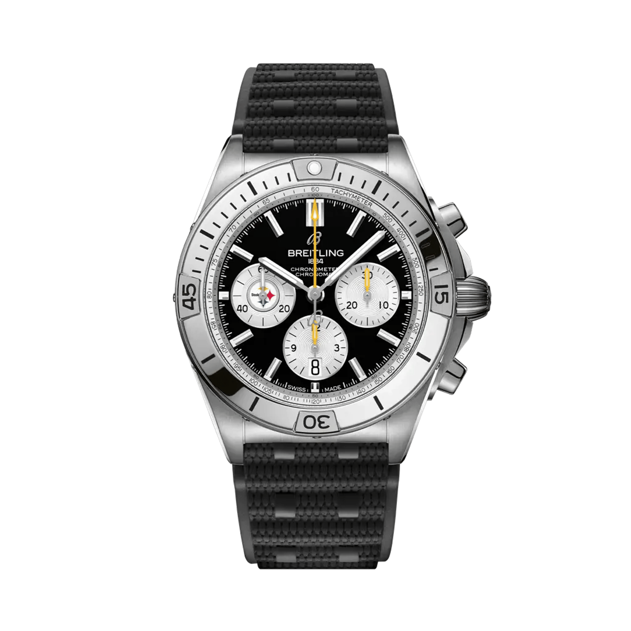 Chronomat B01 42 NFL Pittsburgh Steelers Edition - AB01342B1B2S1 - image 1