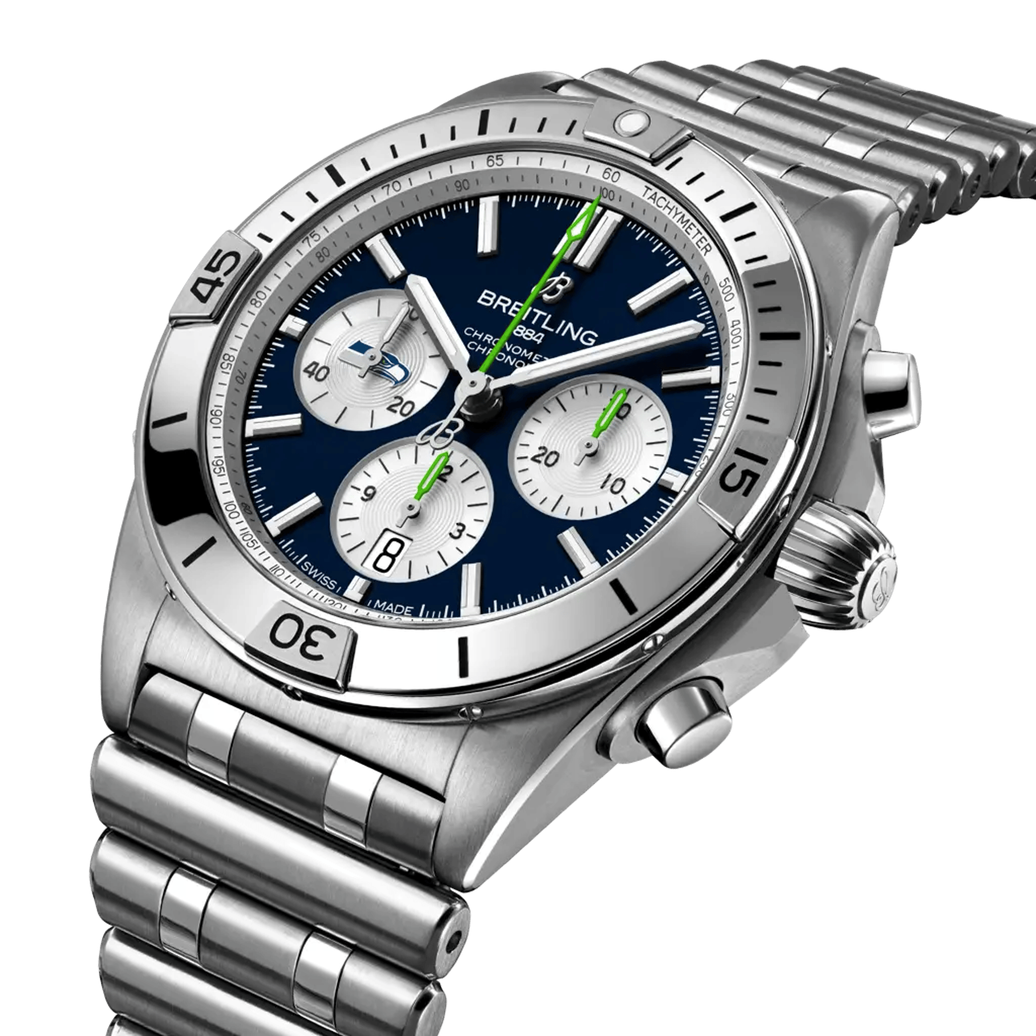 Chronomat B01 42 NFL Seattle Seahawks Edition - AB01342B1C4A1 - image 2