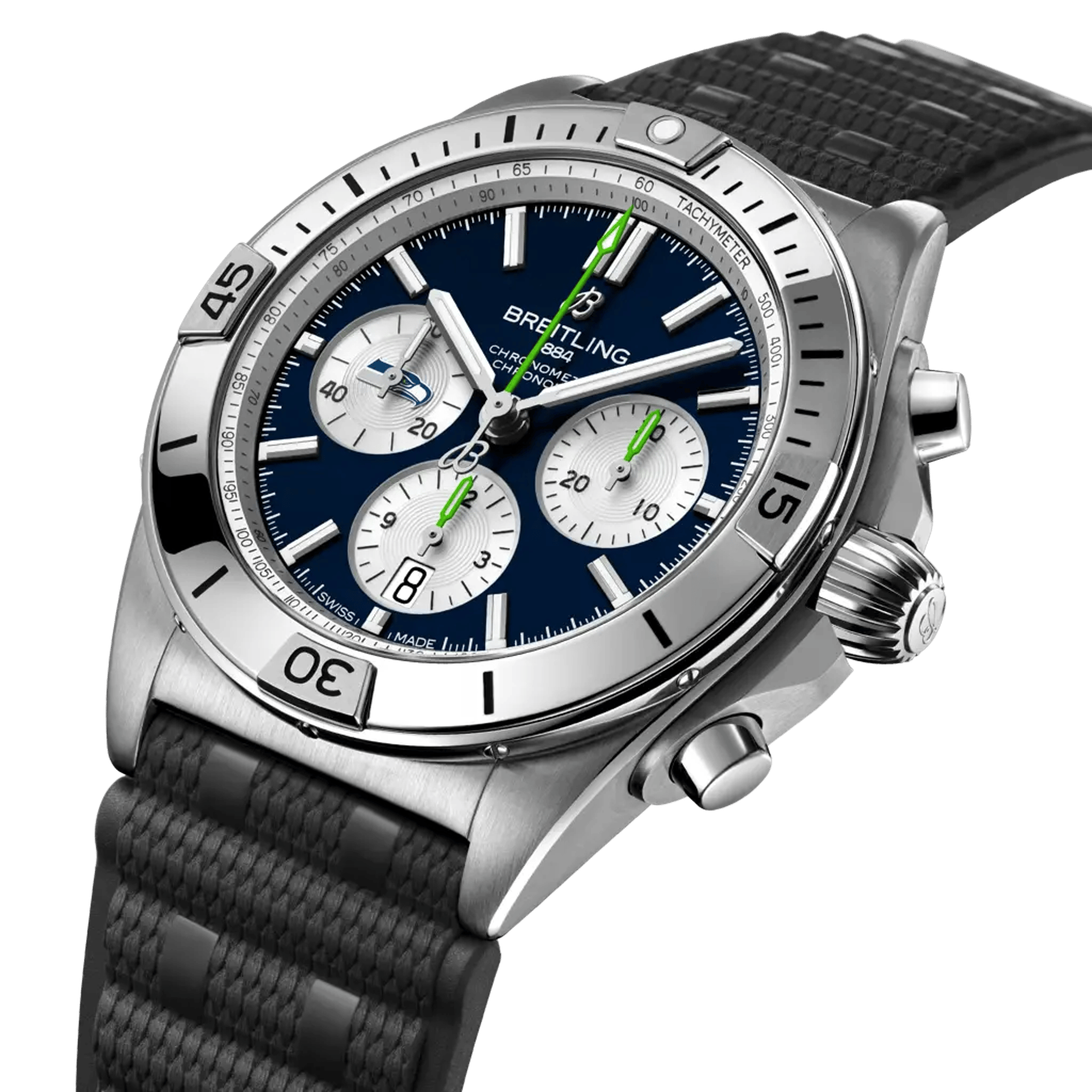Chronomat B01 42 NFL Seattle Seahawks Edition - AB01342B1C4S1 - image 2