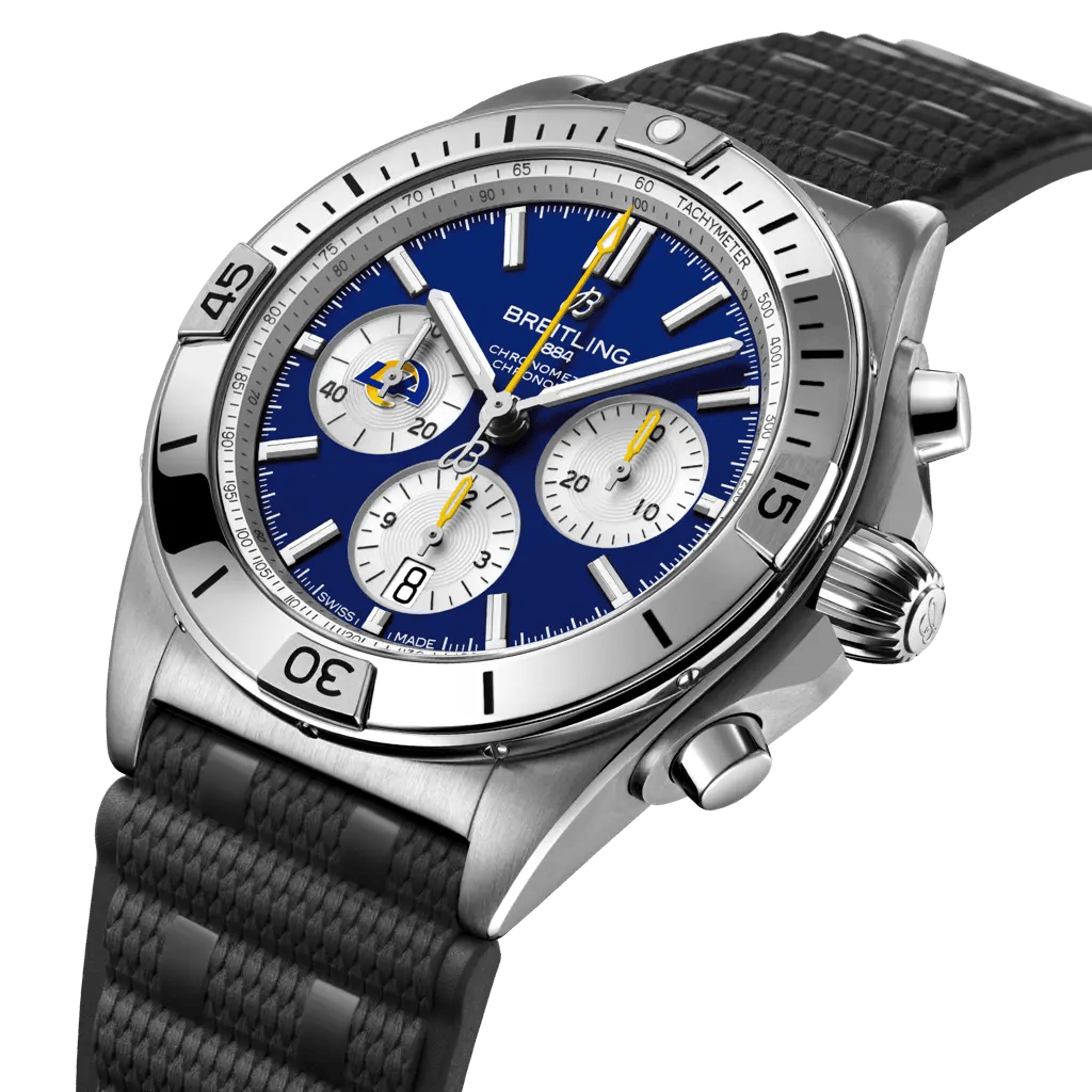 Chronomat B01 42 NFL Los Angeles Rams Edition - AB01342B1C9S1 - image 2