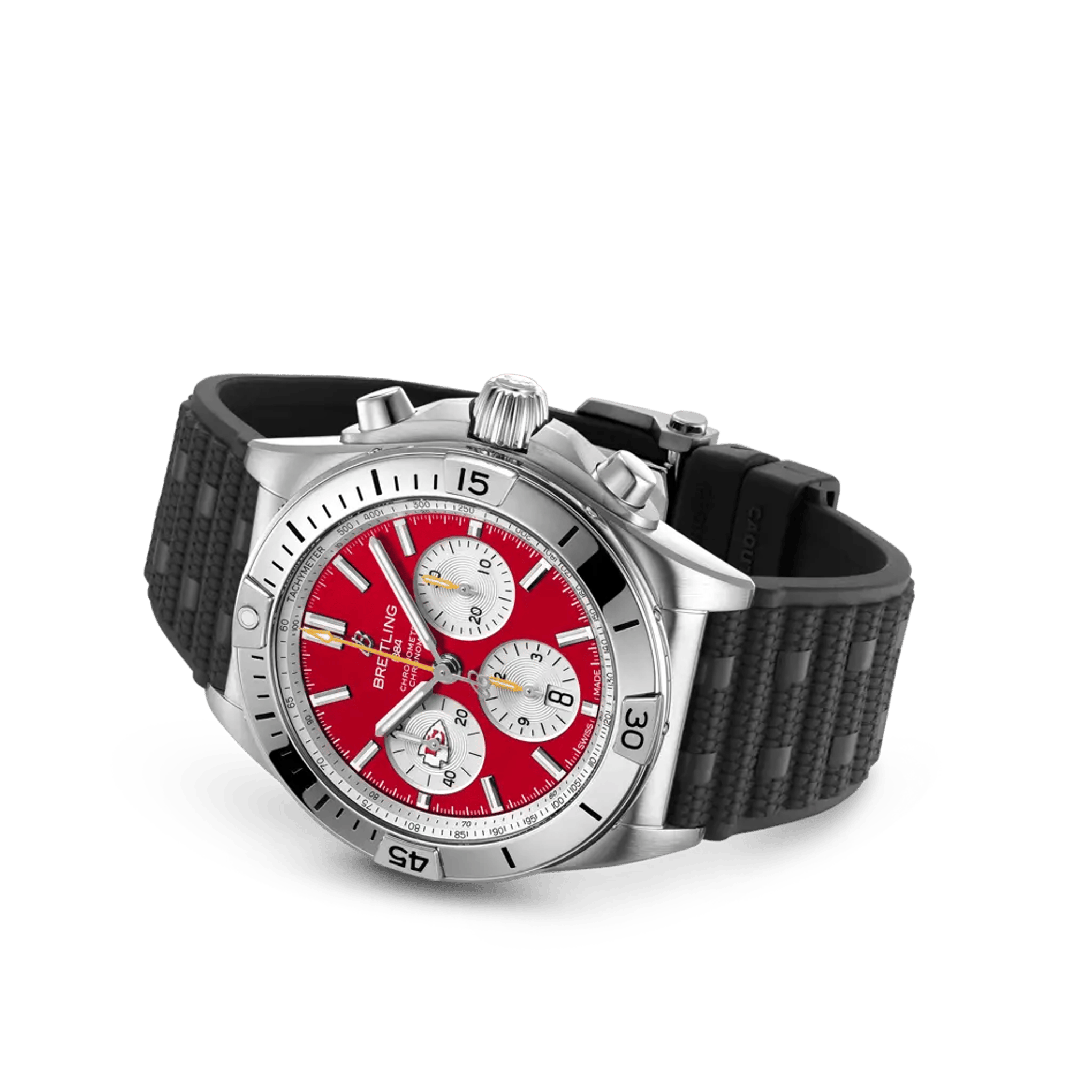 Chronomat B01 42 NFL Kansas City Chiefs Edition - AB01342B1K5S1 - image 3