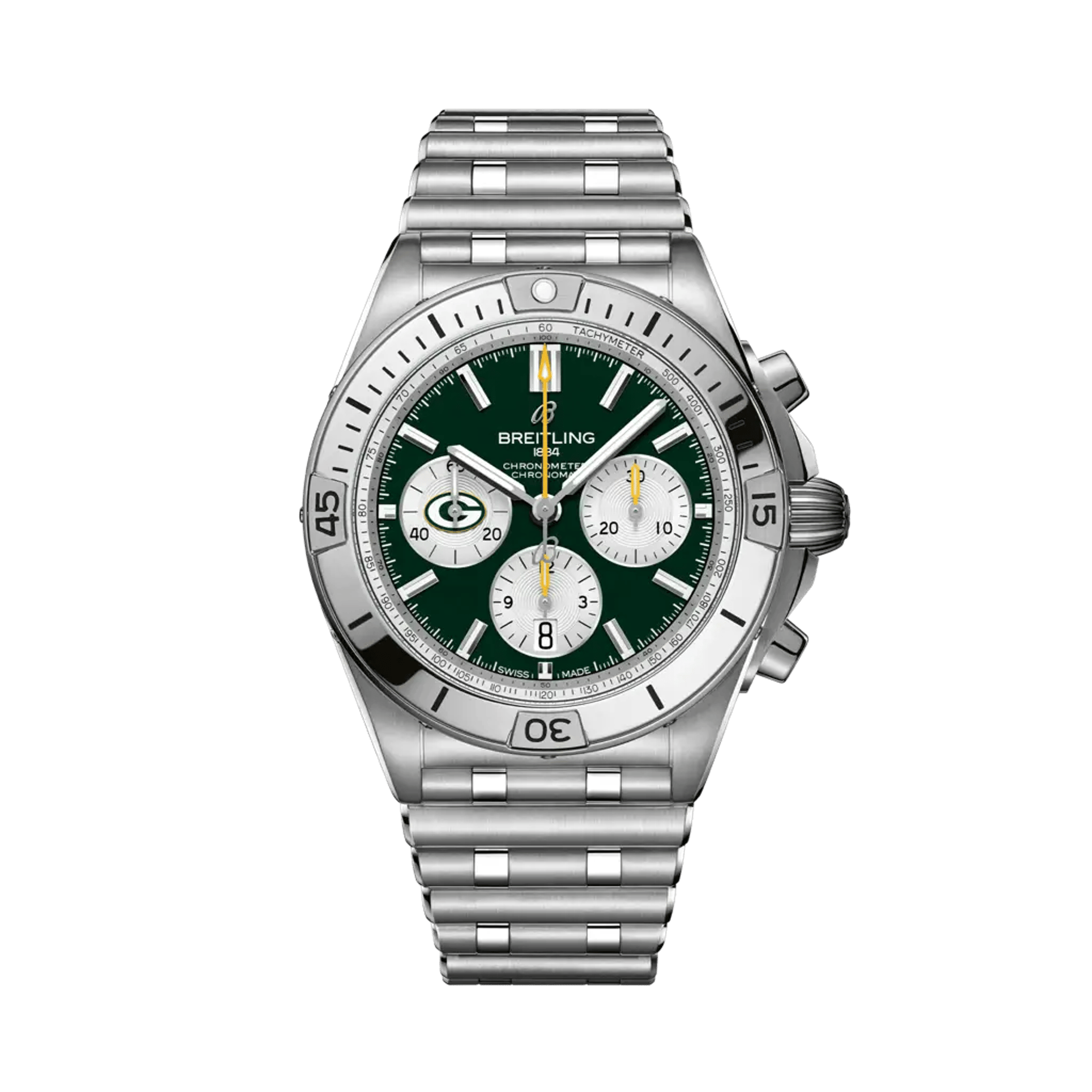 Chronomat B01 42 NFL Green Bay Packers Edition - AB01342B1L1A1 - image 1