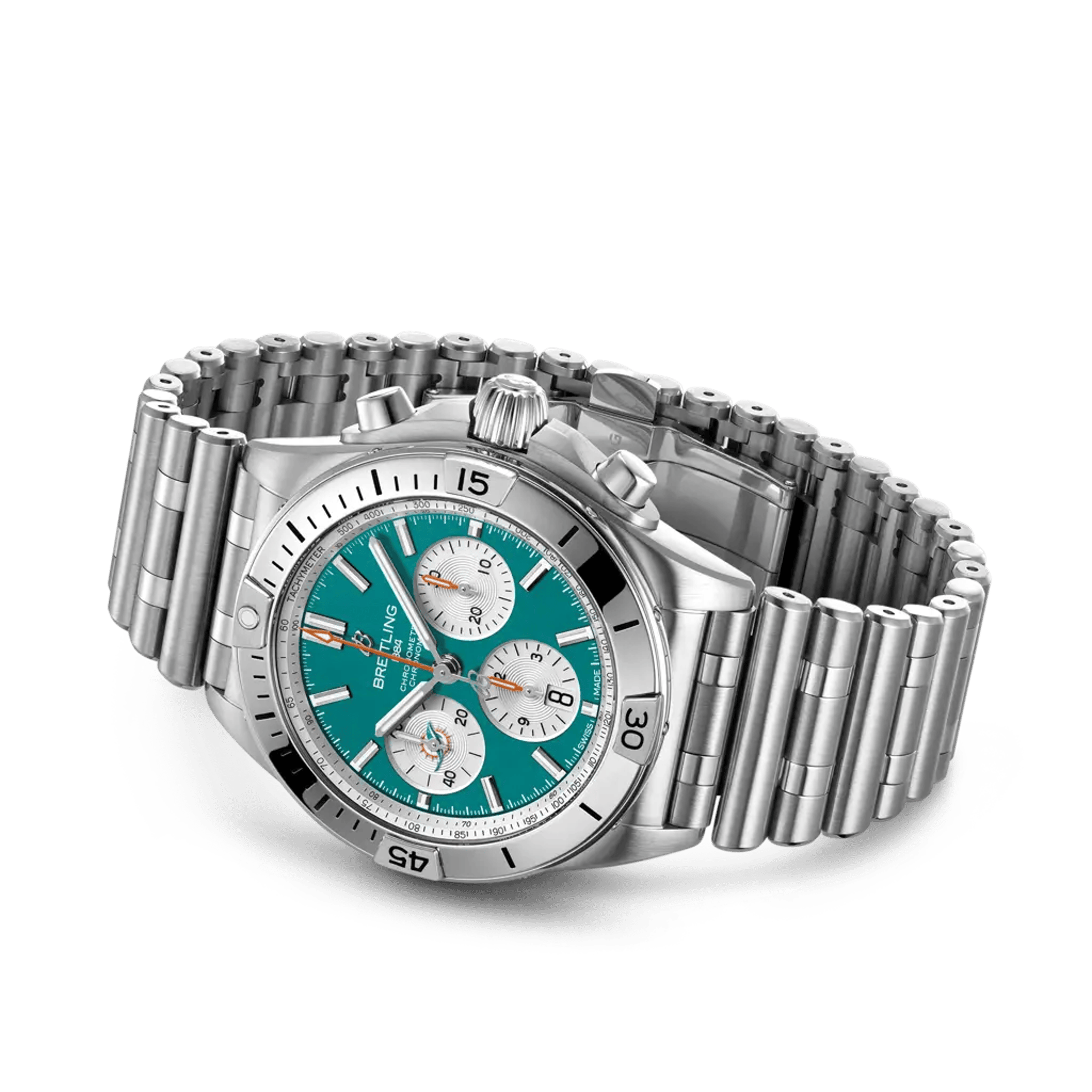 Chronomat B01 42 NFL Miami Dolphins Edition - AB01342B1L2A1 - image 3