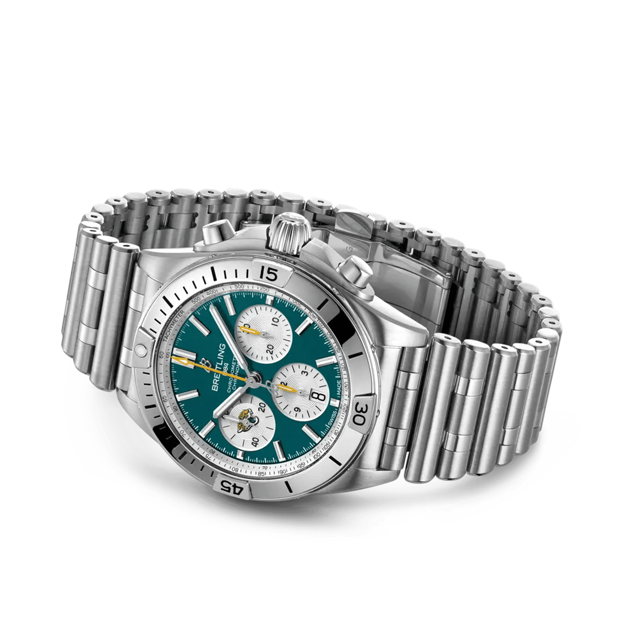 Chronomat B01 42 NFL Jacksonville Jaguars Edition - AB01342B1L3A1 - image 3