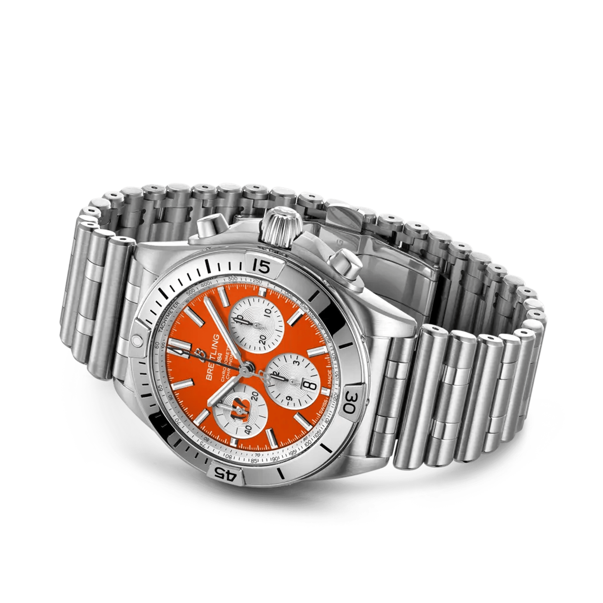 Chronomat B01 42 NFL Cincinnati Bengals Edition - AB01342B1O1A1 - image 3
