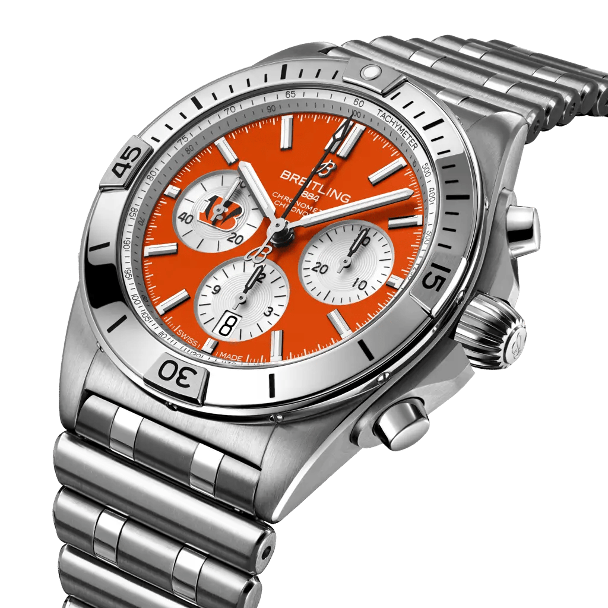 Chronomat B01 42 NFL Cincinnati Bengals Edition - AB01342B1O1A1 - image 2